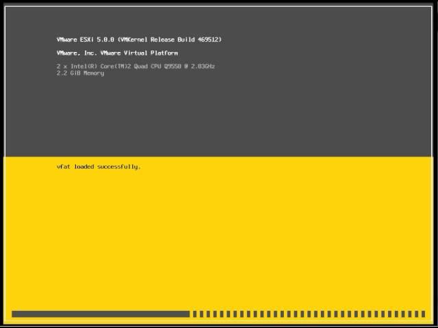 Install vSphere ESXi 5