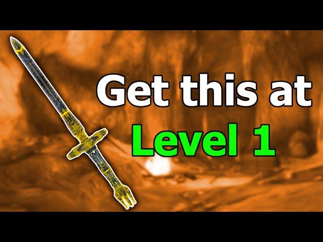 Find Oblivion's WEIGHTLESS Sword at Level 1 - Oblivion Artifact Guide