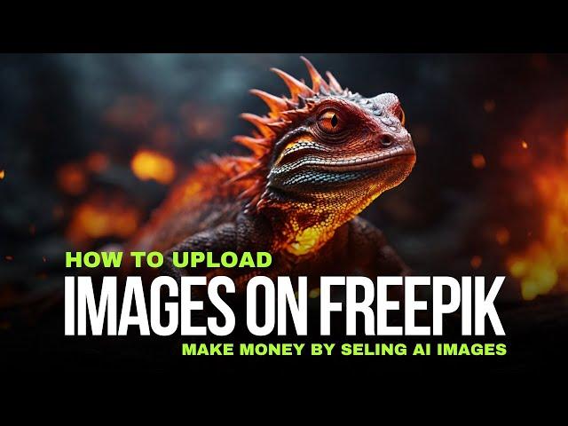 How to upload images on Freepik contributor | Sell images, vectors, graphics online