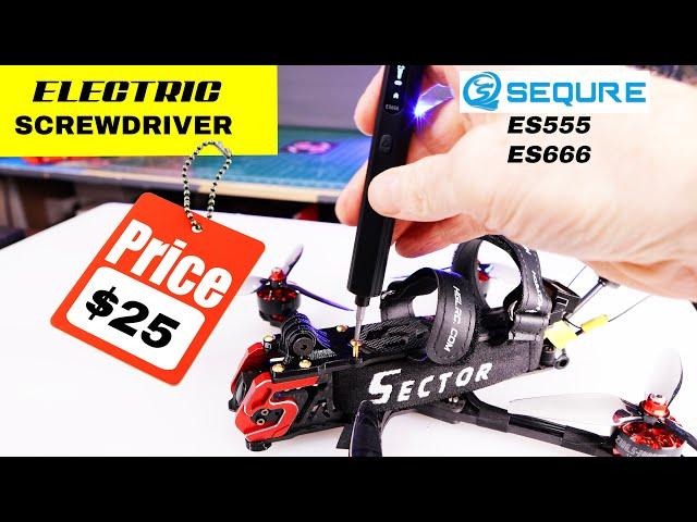 A low cost Electric Screwdriver for the RC Hobby - Sequre ES555 & ES666