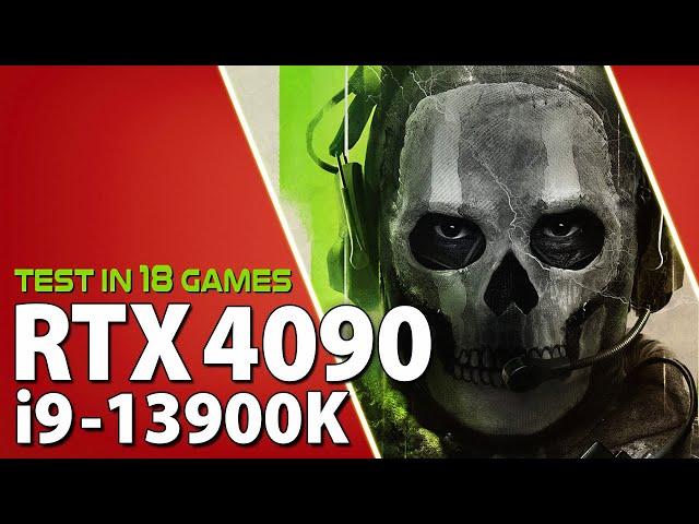 RTX 4090 + i9-13900K // Test in 18 Games | 1440p, 4K