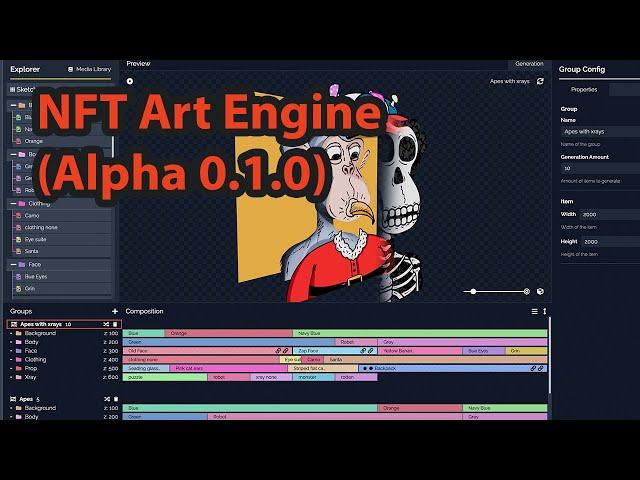 New NFT Art Engine Alpha Update