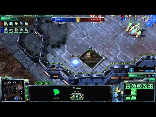 SC2 HSL : Stelios Vs Manolikos (TvP) Game 2