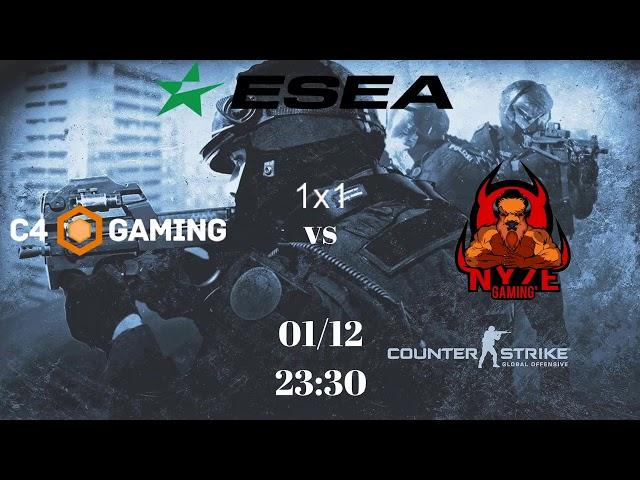 C4 GAMING vs NYZE - ESEA CS:GO OPEN Highlights