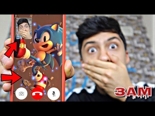 DO NOT FACETIME SONIC AT 3AM!! *OMG HE ACTUALLY ANSWERED*