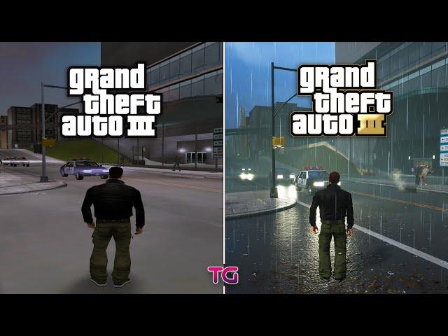 GTA III Definitive Edition vs Original - Graphics Comparison