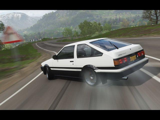 Forza Horizon AE86 Overtake Compilation