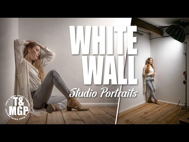 White Wall Studio Portraits | Take and Make Great Photography with Gavin Hoey