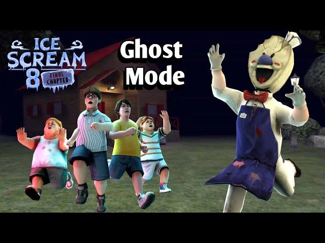 Ice Scream 8 In Ghost Mode Full Gameplay