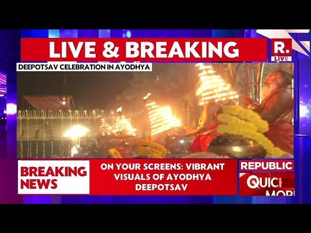 Deepotsav Celebration In Ayodhya | Diwali 2024 | Dhanteras | Republic TV