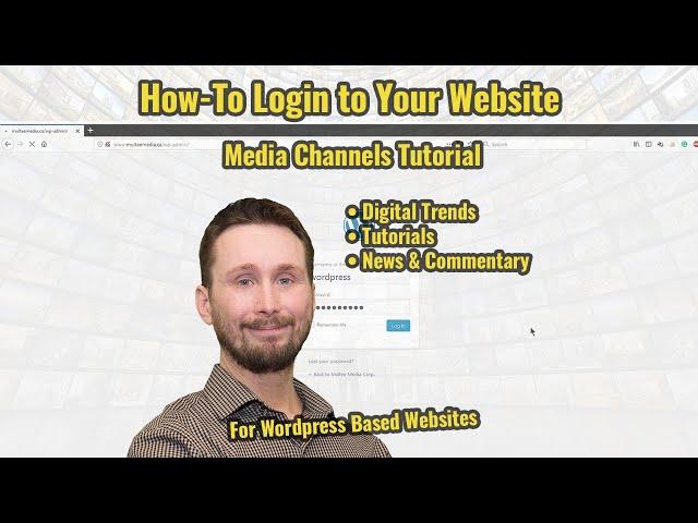 How-To Login to Your Website