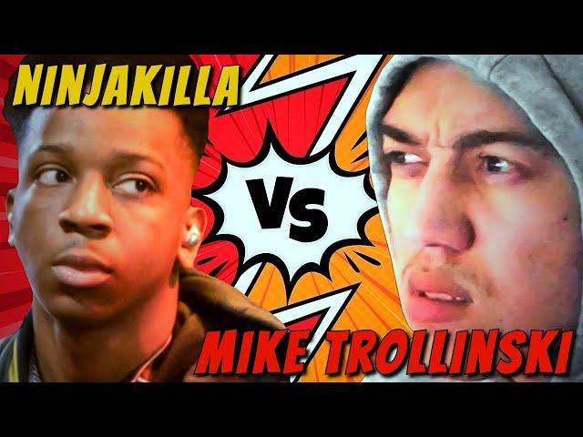 I FINALLY FOUGHT THE BIGGEST TROLL ON MK (Mike Trollinski) INSANE MONEY MATCH MICS ON 