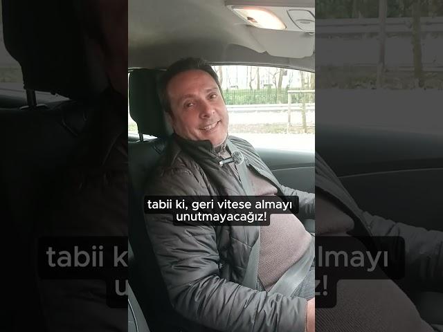 Direksiyon sınavında 25 metre geri gitme yaparken dikkat etmen gerek 4 şey!!