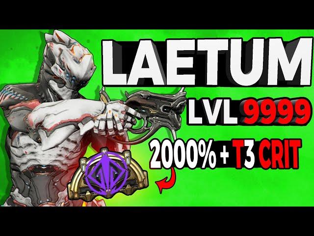 This Laetum Build Devours level 9999 Steel Path With Secondary Ennervate [Warframe]