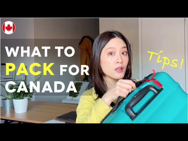 What to pack when moving to Canada (Packing advice and 3 tips) | Living in Canada