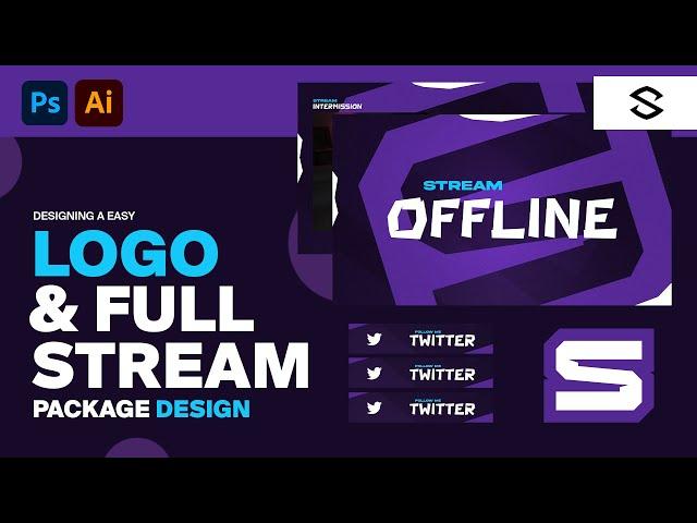 Creating an Easy Logo & Stream Package Design