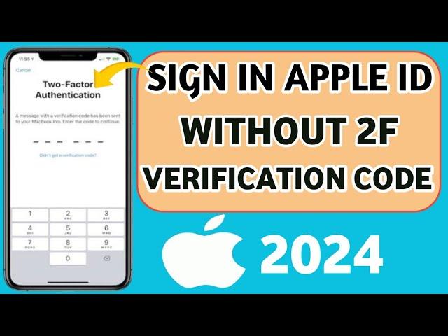 How To Sign in Apple ID Without Verification Code || Sign in Apple ID without 2F codee