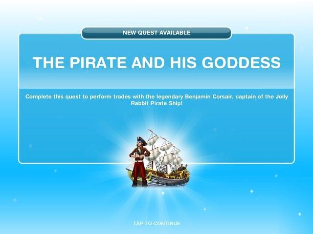 Sims Freeplay The Pirate And His Goddess Quest