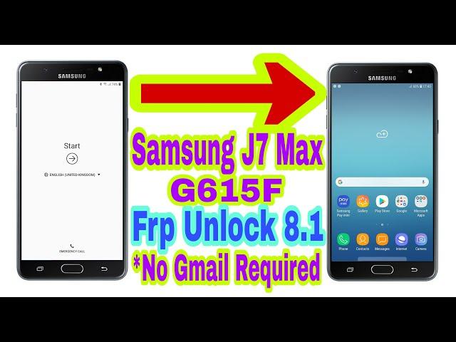 Samsung J7 Max(G615F)8.1 Frp Bypass Without Pc||New Trick 2020||Bypass Google Account 100% Working