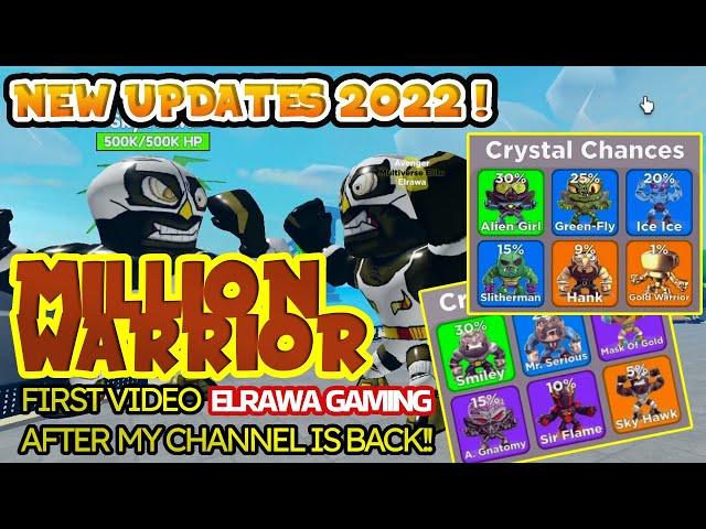 The New Update 2022!! - Million Warriors on Battle Island | Muscle Legends Roblox