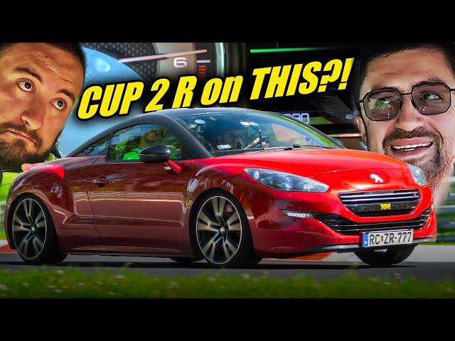 WHY?! The MOST EXPENSIVE TIRES on Peugeot RCZ R! // Nürburgring