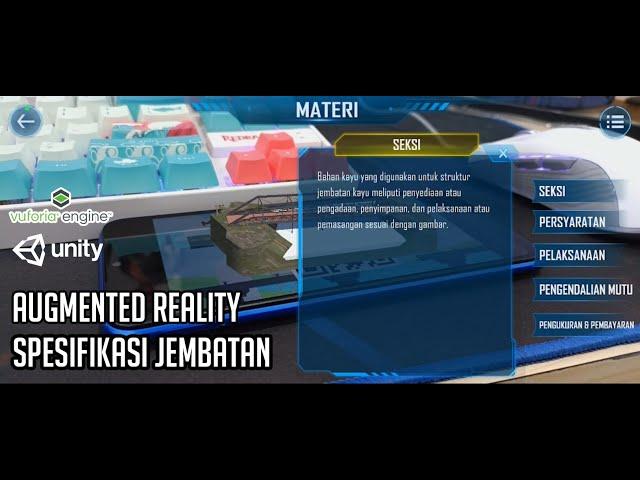 Aplikasi Spesifikasi Jembatan Aumented Reality - Demo