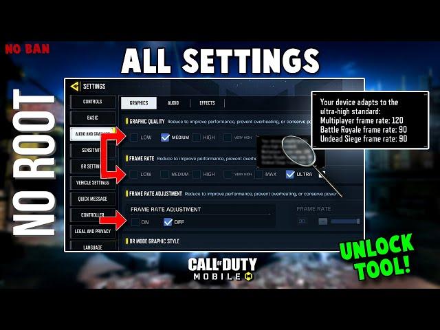 How To Unlock 120 FPS In Call Of Duty Mobile With Evolution X ROM | No Root