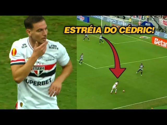 ESTRÉIA DE CÉDRIC SOARES NO SÃO PAULO