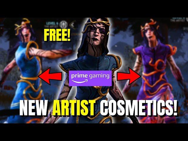 Dead By Daylight-NEW Artist Cosmetics! If You Have Amazon Prime You Can Get These For Free!