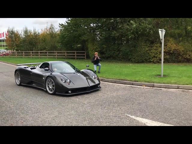 Pagani Zonda F - Howling V12 Acceleration Sound!