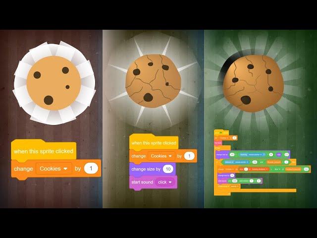 Cookie Clicker in Scratch But It Gets More Complex