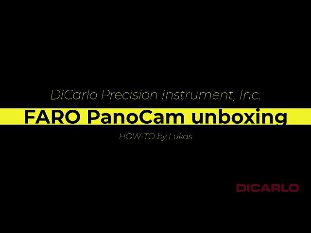 FARO PanoCam unboxing