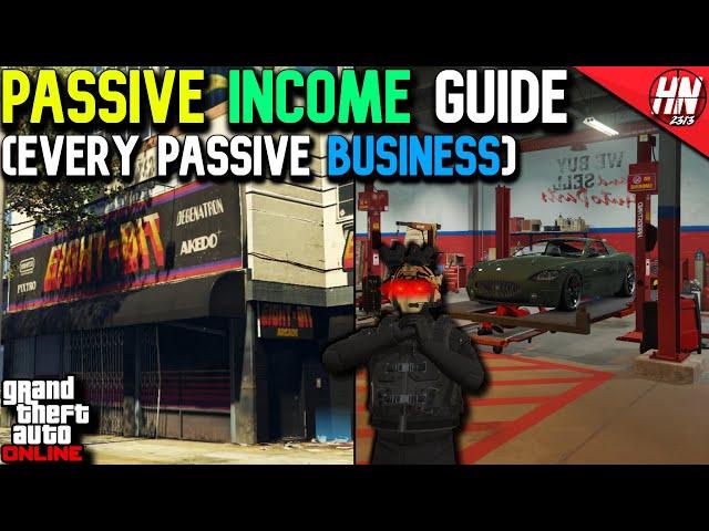 Every PASSIVE INCOME Business In GTA Online & How They Work!