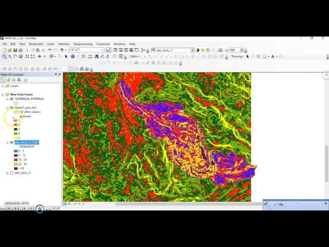 Recortar un Raster a través de un Shapefile