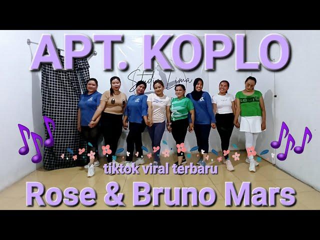 SENAM KREASI APT.KOPLO ROSE & BRUNO MARS || Apt.versi koplo #tiktokviralterbaru #teranyar #kreasi