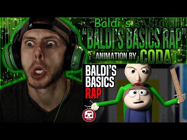 Vapor Reacts #735 | [SFM] BALDI'S BASICS ANIMATION "Baldi's Basics Rap" by JT Music/ Coda REACTION!!