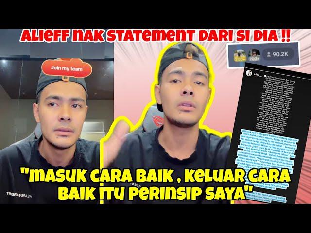 Bos Alieff Nak Penjelasan Dari Si Dia !? "Masuk Cara Baik, Keluar Cara Baik" part 2