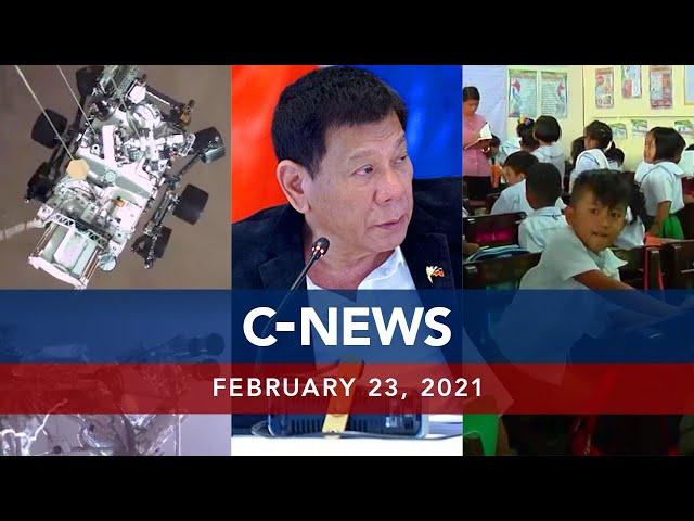 UNTV: C-NEWS | February 23, 2021