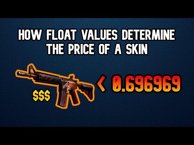 [CS:GO] HOW FLOAT VALUE DETERMINE THE PRICE OF A SKIN? | Analysis on Float Values