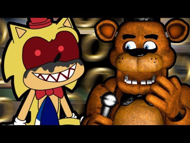 FREDDY PLAYS: Five Nights at Sonic's - Maniac Mania || GOLDEN SONIC SNEAKS THROUGH THE VENTS!!!