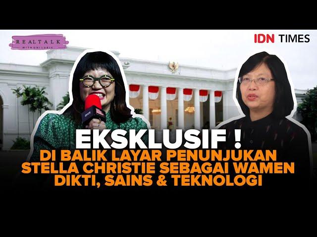 REAL TALK : DI BALIK LAYAR PENUNJUKAN STELLA CHRISTIE SEBAGAI WAMEN DIKTI, SAINS & TEKNOLOGI