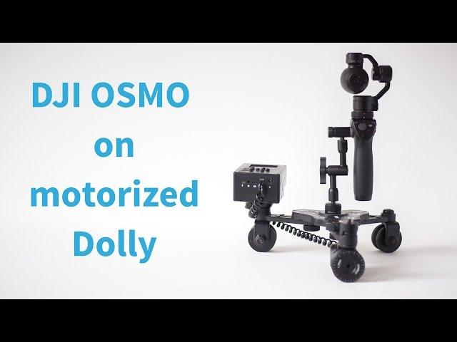 DJI Osmo on motorized dolly