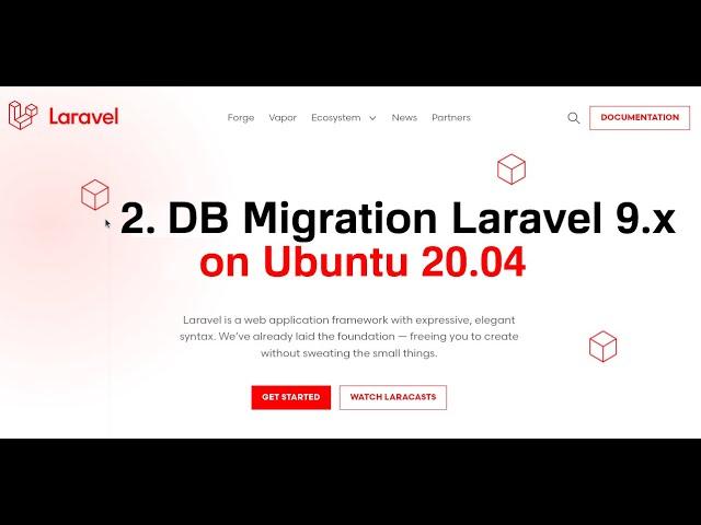 DB Connection and Migration in Laravel 9.x on ubuntu 20.04 | Linux | Composer