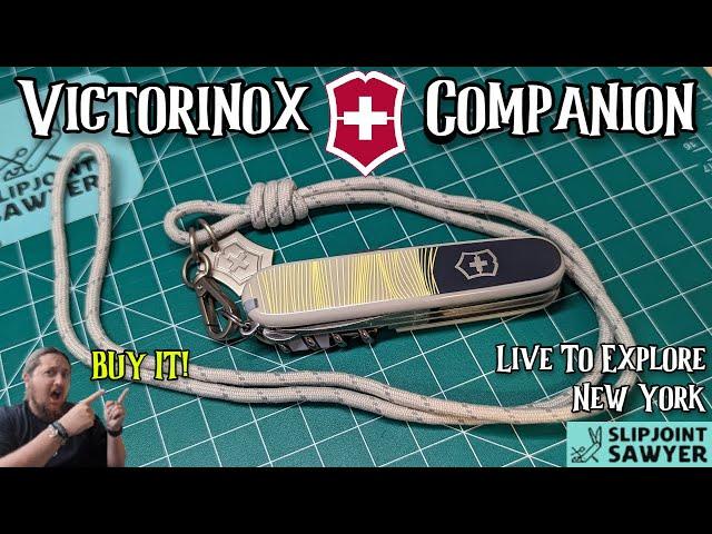 Victorinox Companion Live To Explore New York Swiss Army Knife 1.3909.E223 - A Must Buy SAK For EDC!