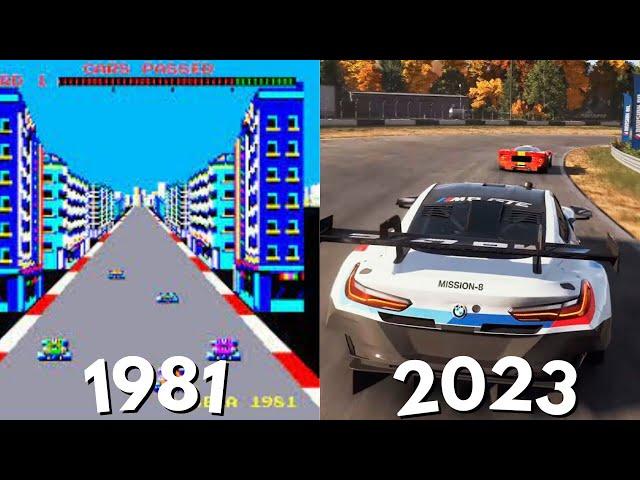 Evolution Of Racing Games [1981-2023]