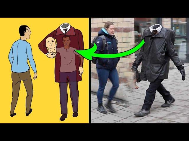 Uncover the secret of the strangest 4 magic tricks in the streets