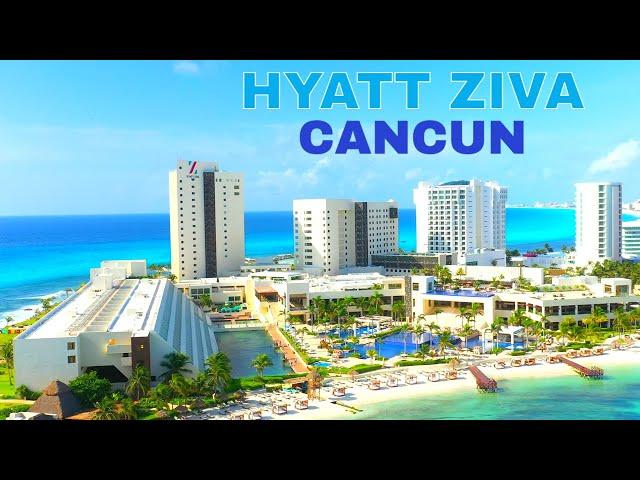 Hyatt Ziva Cancun | Full Walkthrough| Beaches | Sunset dinner | Entertainment | ATV jungle ride