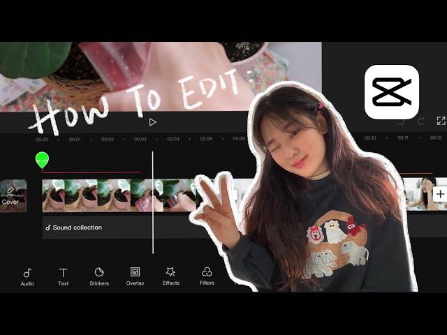 ️ how to edit aesthetic videos on capcut!  (mobile/ tablet friendly!)