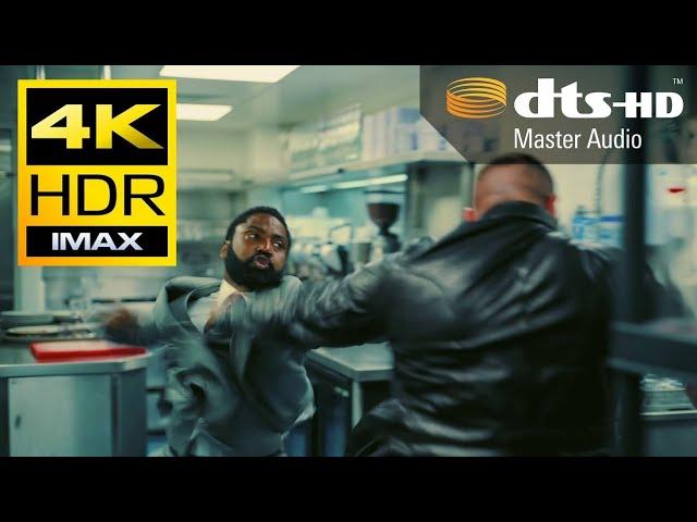 Tenet / Kitchen Fight Scene (I Ordered My Hot Sauce An Hour Ago) (TENET IMAX) ● DTS HD 5.1 4K HDR