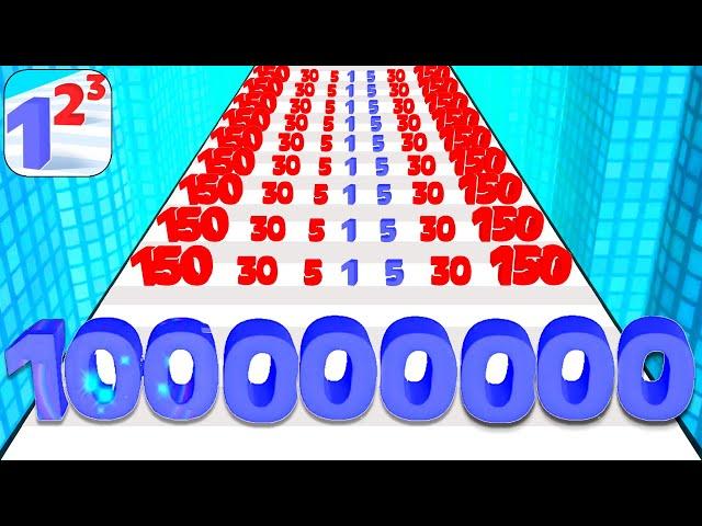 Satisfying Mobile Game: Number Masters, Juice Run, Gaint Rush, Gun Clash 3D, Roof Rails, High Heels